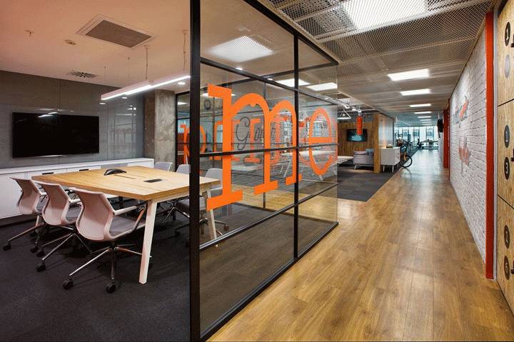 大連寫字樓裝飾裝修案例效果圖